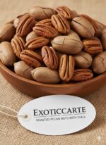 Roasted Pecan Nuts With shell <BR> (1200rs per kg)