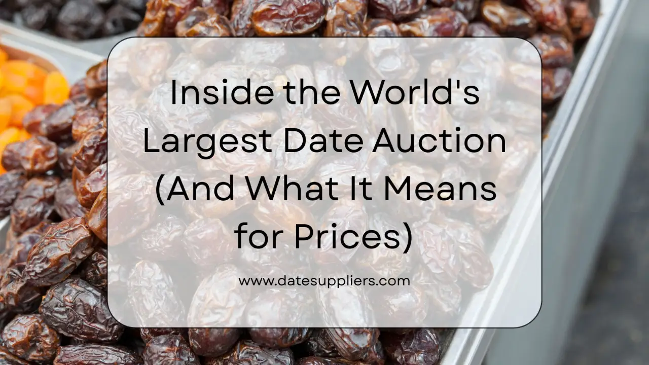 Dates Supplier