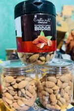 Roasted and Salted Almonds 250gm (Jar) <BR> (₹900 per kg) - Image 3