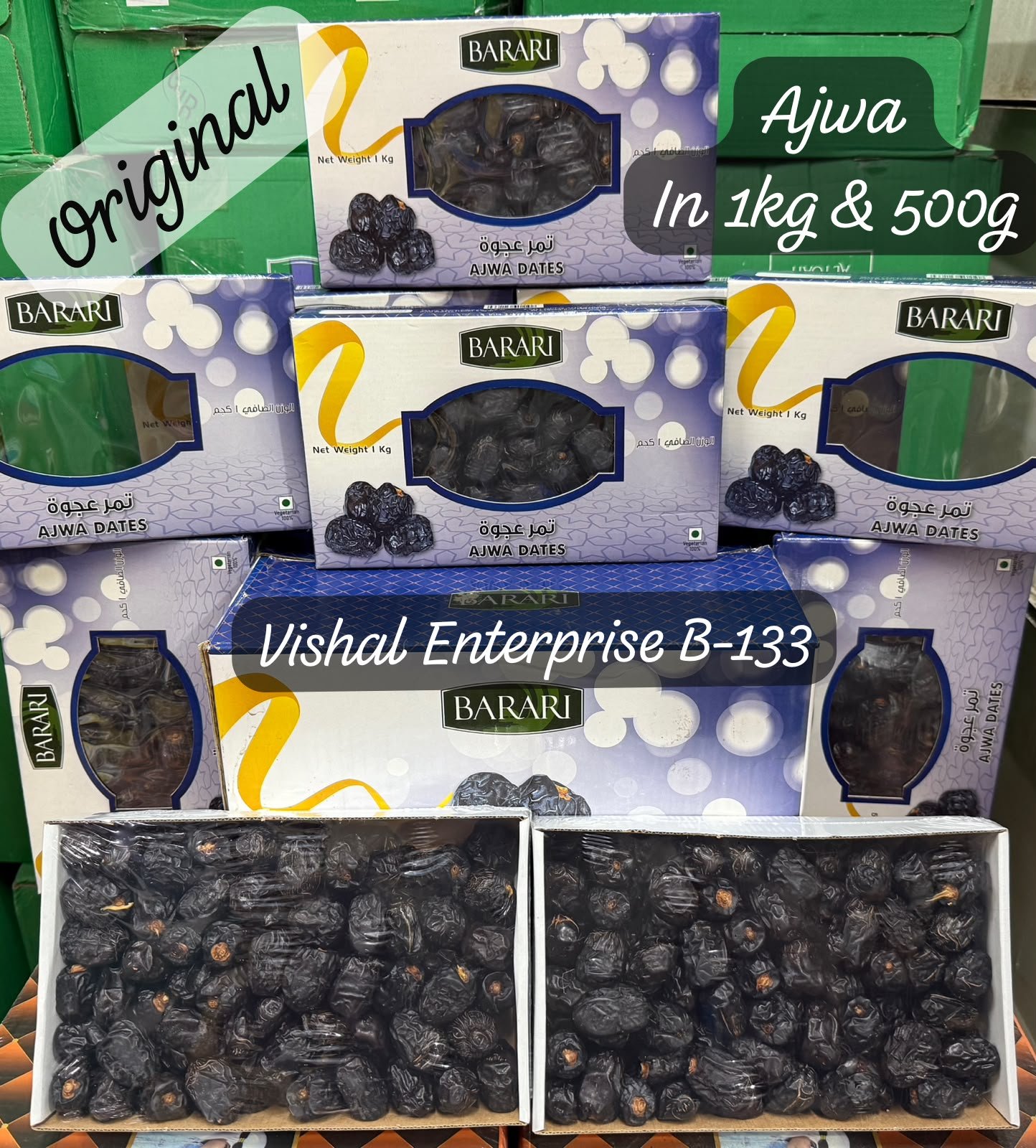 WhatsApp Image 2026-07-31 at 2.41.53 PM guyf Original barari ajwa 1kg <BR>(₹650rs per kg) - Image 1